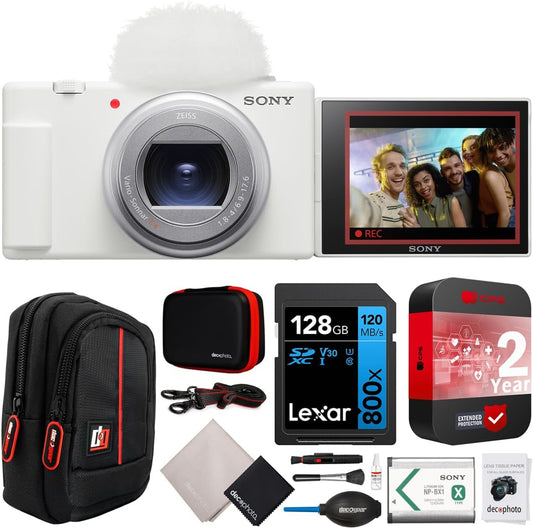 Sony E19SNZV1IIW ZV-1 II 4K Vlog Camera Bundle