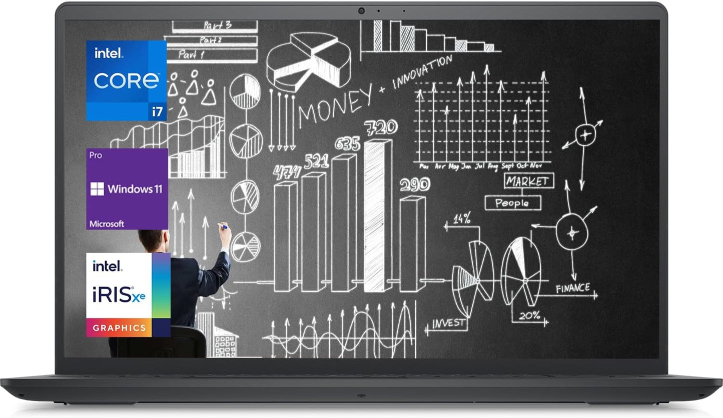 Dell 3520 15.6" i7 32GB 2TB SSD Windows 11 Pro Laptop