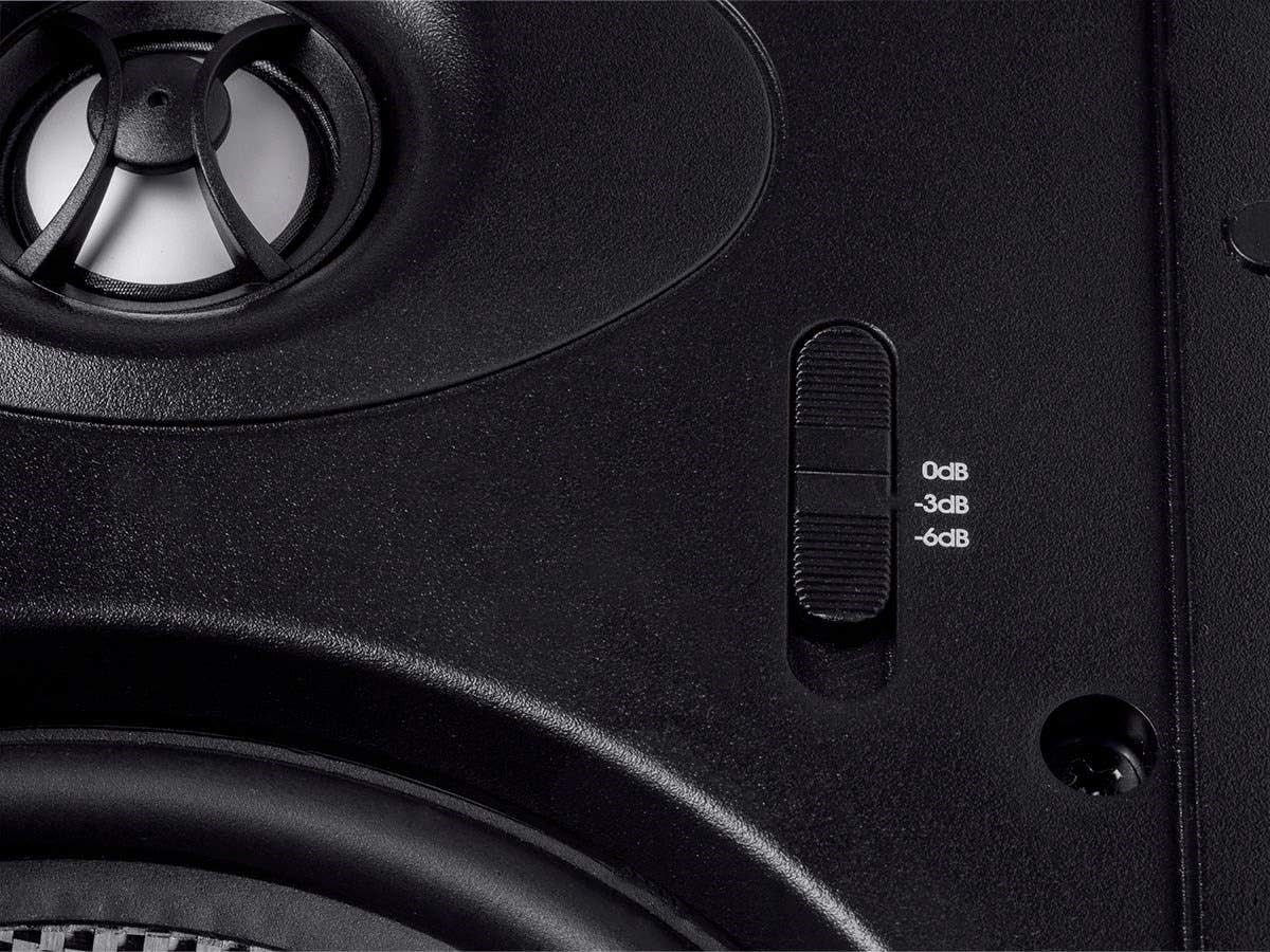 Monoprice 113618 Alpha Series 6.5in In-Wall Speakers