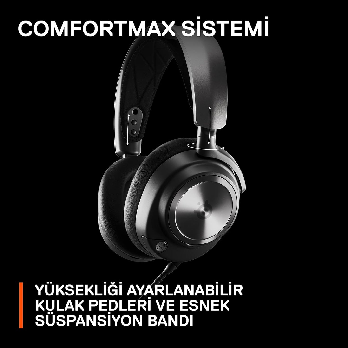 SteelSeries 61527 Arctis Nova Pro Multi-System Gaming Headset