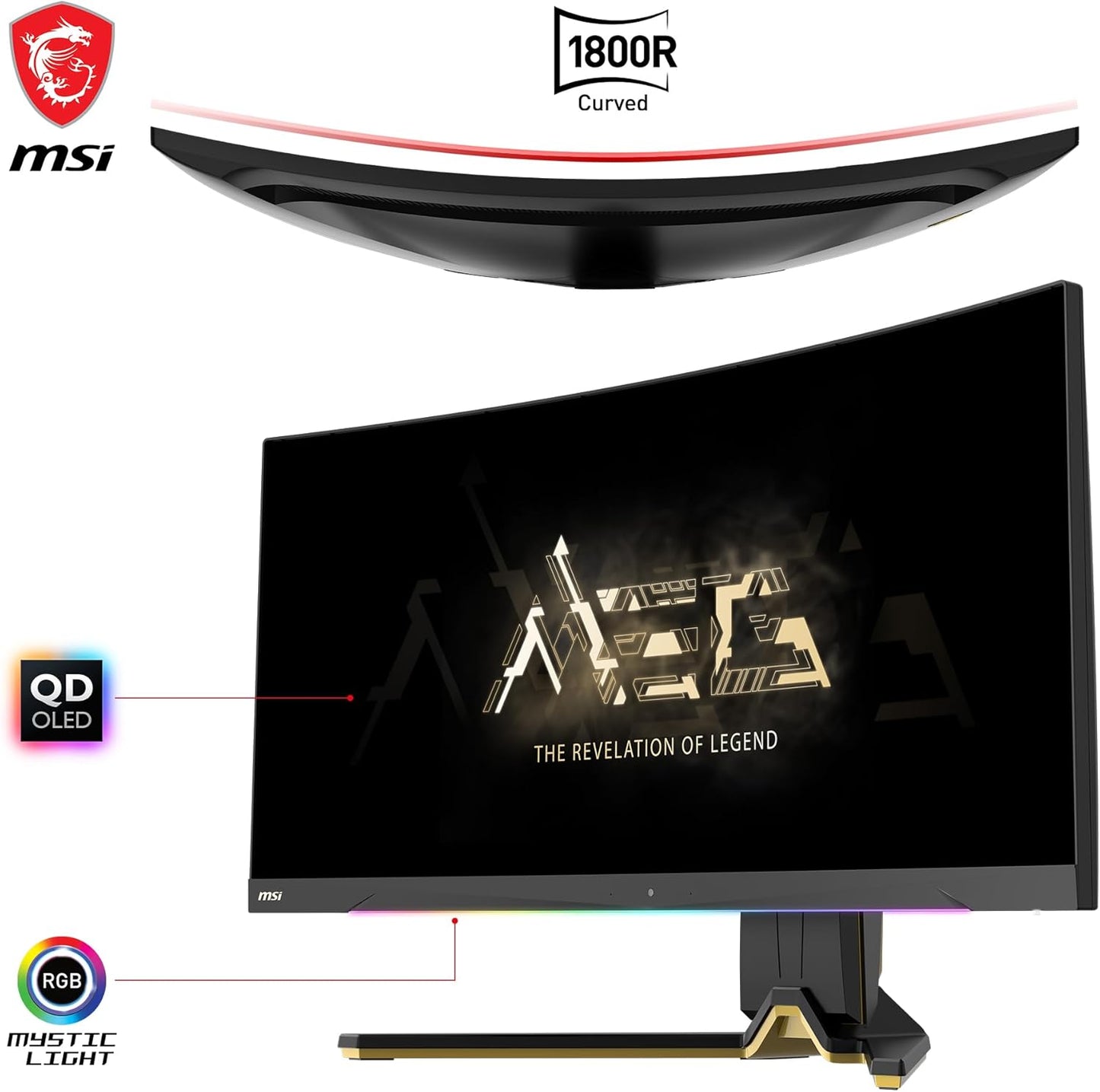 MSI MEG 342C QD OLED 34" 175Hz Curved Gaming Monitor