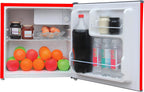 RCA RFR160-Red 1.6 Cubic Feet Mini Fridge