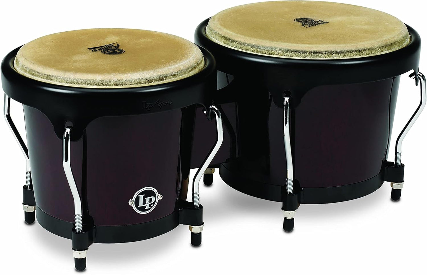 Latin Percussion LPA601 Aspire Oak Bongos Dark Wood