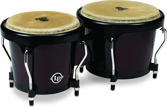 Latin Percussion LPA601 Aspire Oak Bongos Dark Wood
