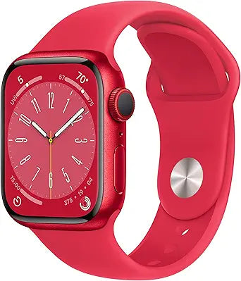 Apple Watch Series 8, 41mm, GPS + Cellular, RED Aluminum — main product image