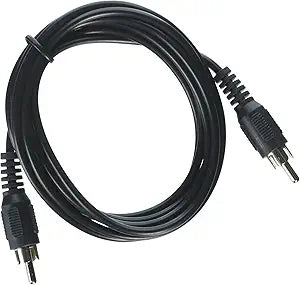 GE 22606 RCA Male to RCA Male Audio Cable 6ft — main product image
