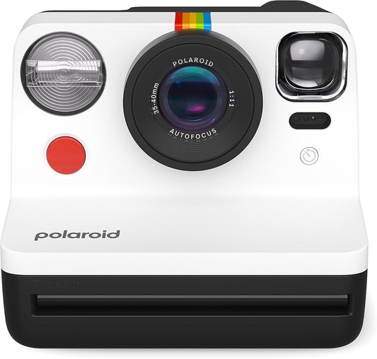 Polaroid Now B&W 2nd Gen I-Type Instant Film Camera (Renewed)