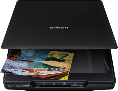 Epson B11B267201-N Perfection V19 II Flatbed Scanner (Renewed)