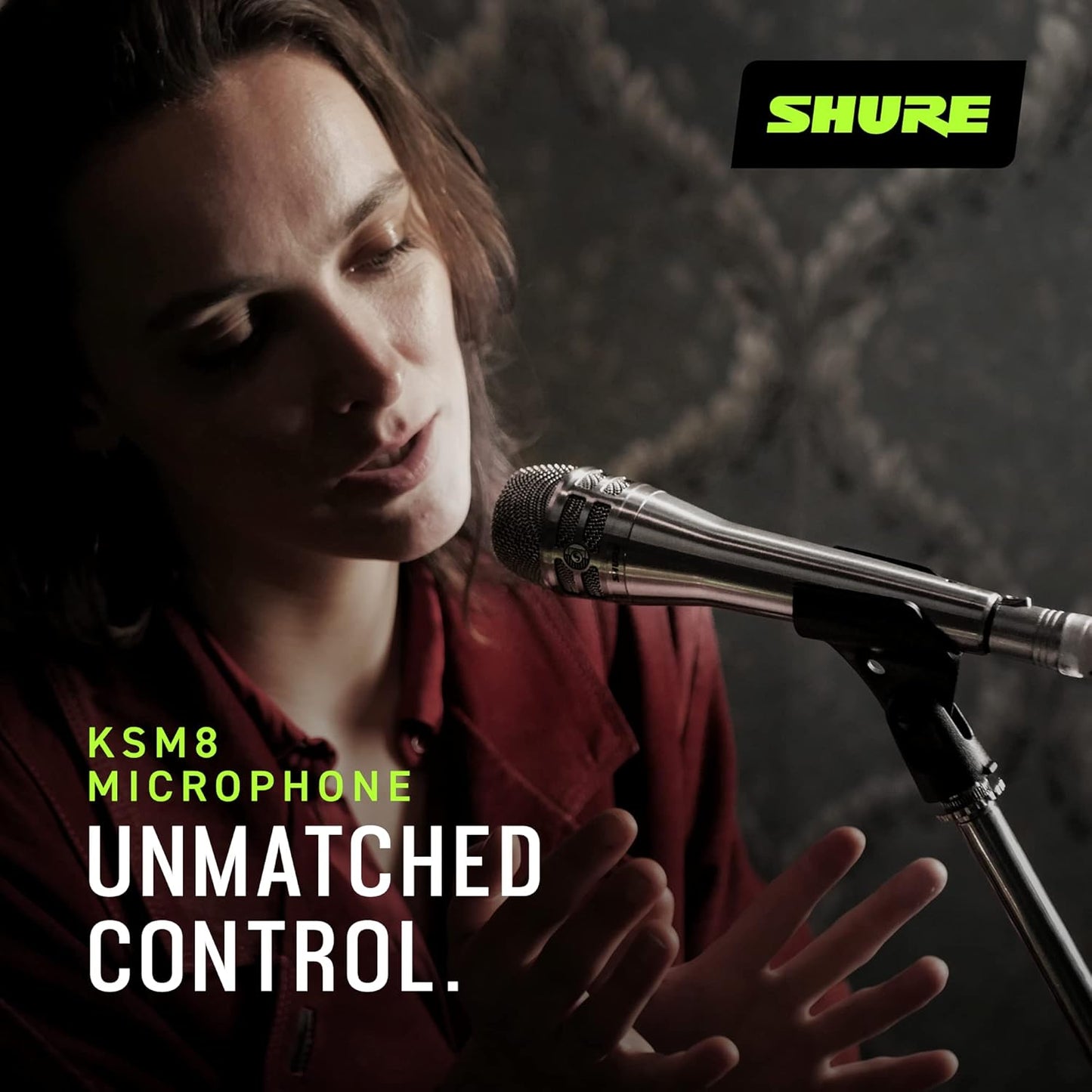 Shure KSM8/N Dualdyne Vocal Microphone Nickel Dynamic