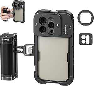 Neewer 90100839 iPhone 15 Pro Phone Cage Video Rig