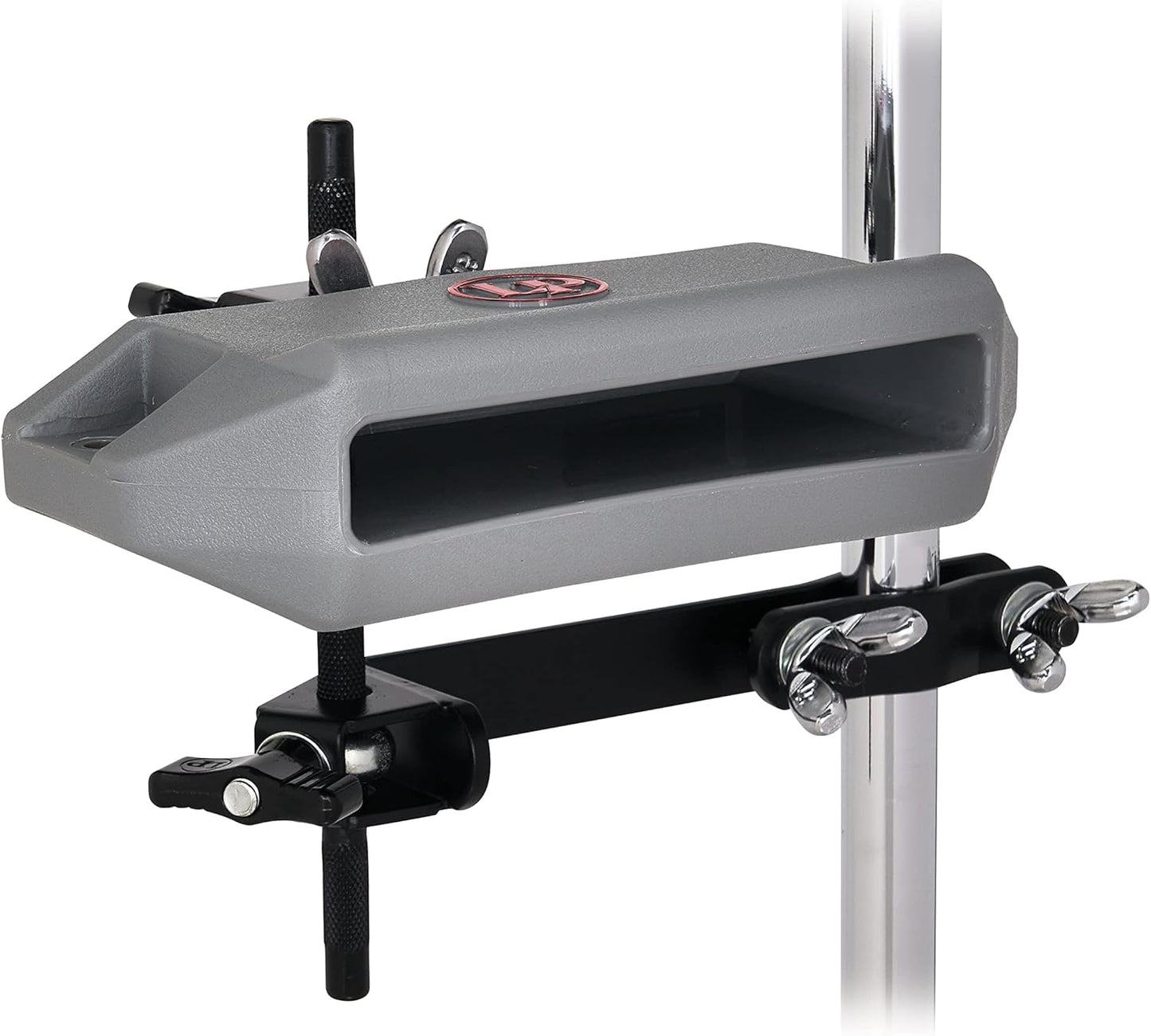 Latin Percussion LP1208G-K Gray Jam Mount Percussion Block