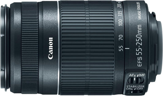 Canon EF-S 55-250mm f/4.0-5.6 IS II Zoom Lens (Renewed)
