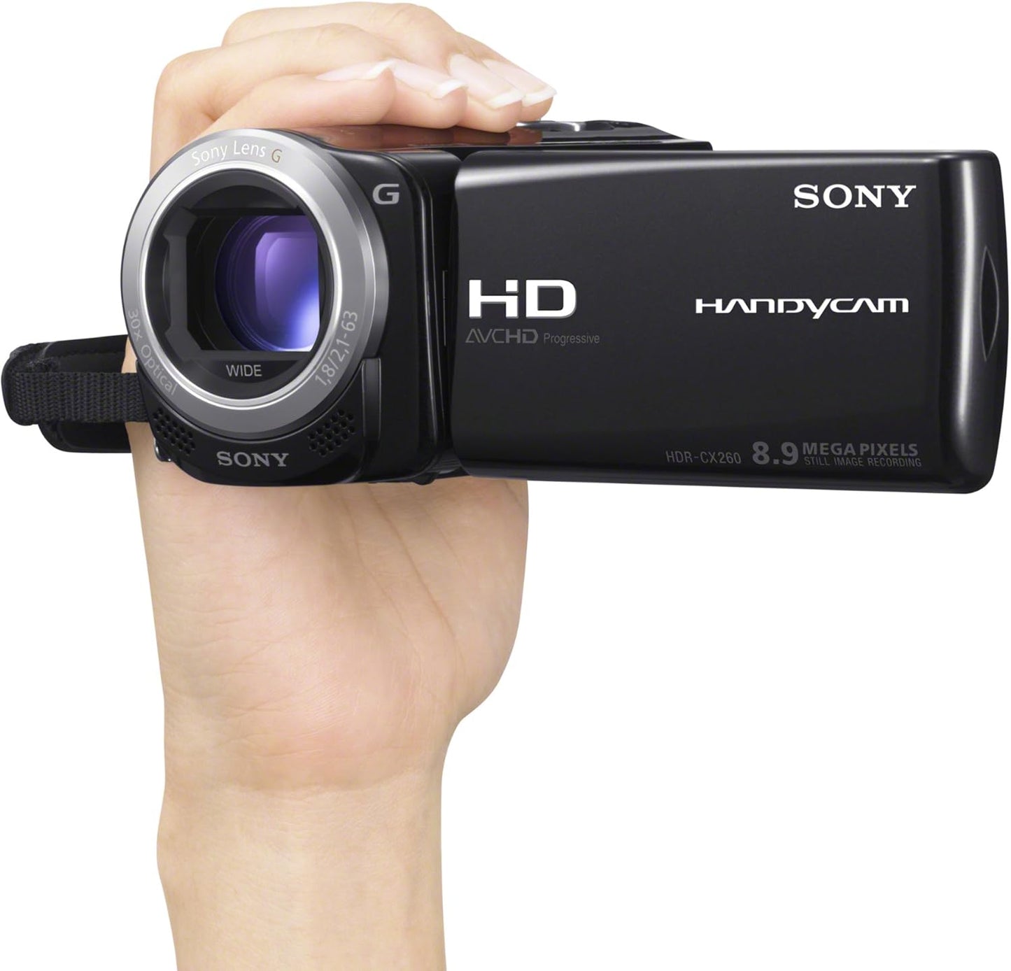 Sony HDR-CX260V Handycam Camcorder 30x Zoom Black