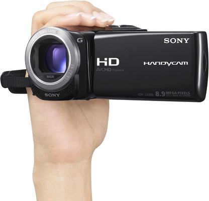 Sony HDR-CX260V Handycam Camcorder 30x Zoom Black