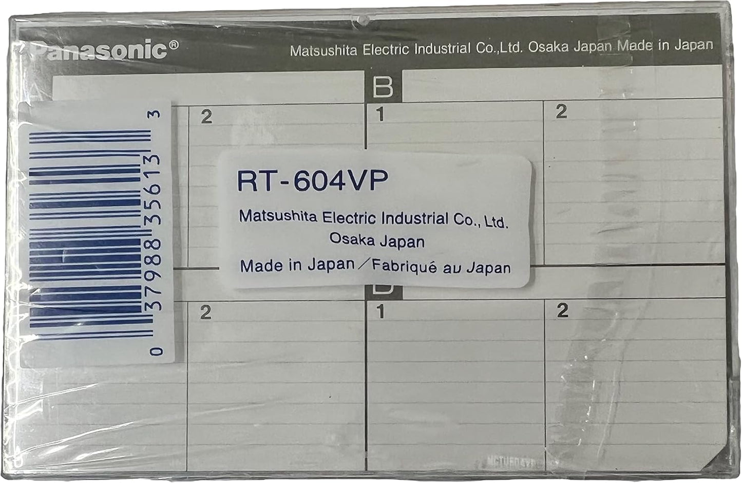 Panasonic LYSB00N55G4ZC-ELECTRNCS MC-60 Microcassette 4-Pack