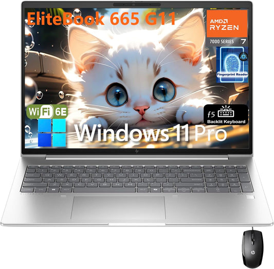 HP 665 G11 Elitebook 16" Ryzen 7 Business Laptop