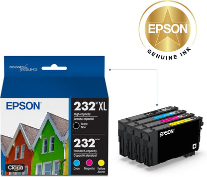 Epson T232XL-BCS Claria Ink Cartridge Combo Pack
