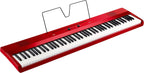 Korg L1MRED 88-Key Portable Digital Piano Red