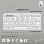 Logitech 920-012198 Pebble 2 Combo - Tonal White