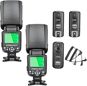 Neewer NW-562 E-TTL Flash Speedlite Kit for Canon