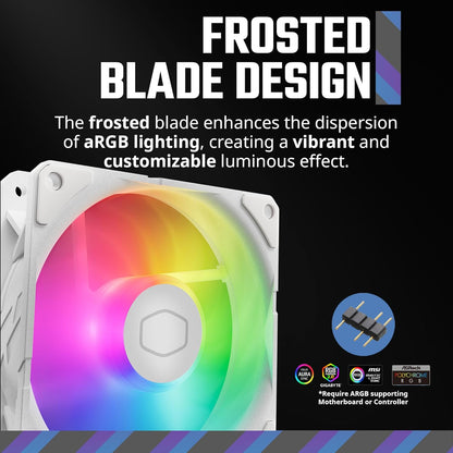 Cooler Master MLW-D24M-A18PZ-RW 240L Core White AIO Liquid Cooler