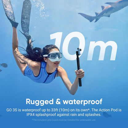 Insta360 CINSAATA GO 3S 128GB 4K Portable Camera