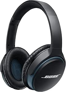 Bose 741158-0010-cr SoundLink Around-Ear Wireless Headphones II - Black (Renewed)