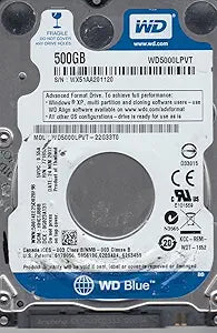 Western Digital WD5000LPVT-22G33T0 500GB SATA 2.5" HDD