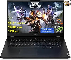 Lenovo Legion 5 Gaming Laptop Ryzen 7 RTX 3070 165Hz