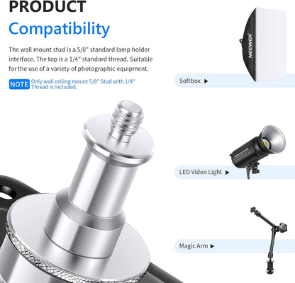 Neewer ST-NA-9 Photography Wall Ceiling Mount Stud