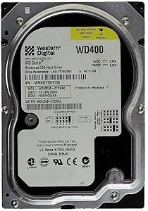 Western Digital WD400LB 40GB IDE Hard Drive 7200RPM