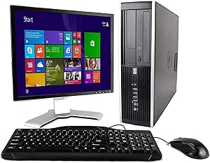 HP COMPAQ 6200 Desktop Computer with 19in Monitor Renewed