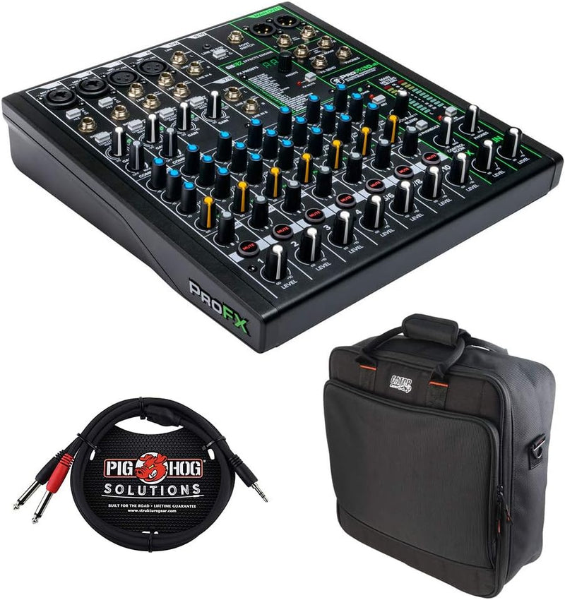 Mackie ProFX10v3 10-Channel Mixer FX Bundle — main product image