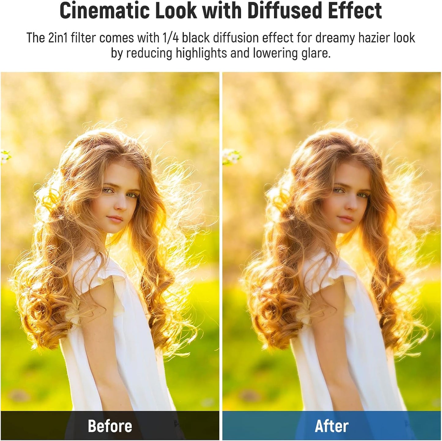 NEEWER NW SERIES S 72mm VND & Diffusion Filter