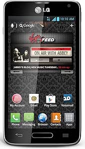 LG Optimus F3 VM720 4GB Titanium Silver Smartphone — main product image