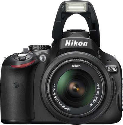 Nikon AMZ-REFB-0082#CR D5100 DSLR Camera 18-55mm (Renewed)
