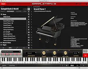 IK Multimedia ST-300HCD-INX SampleTank 3 Download — main product image