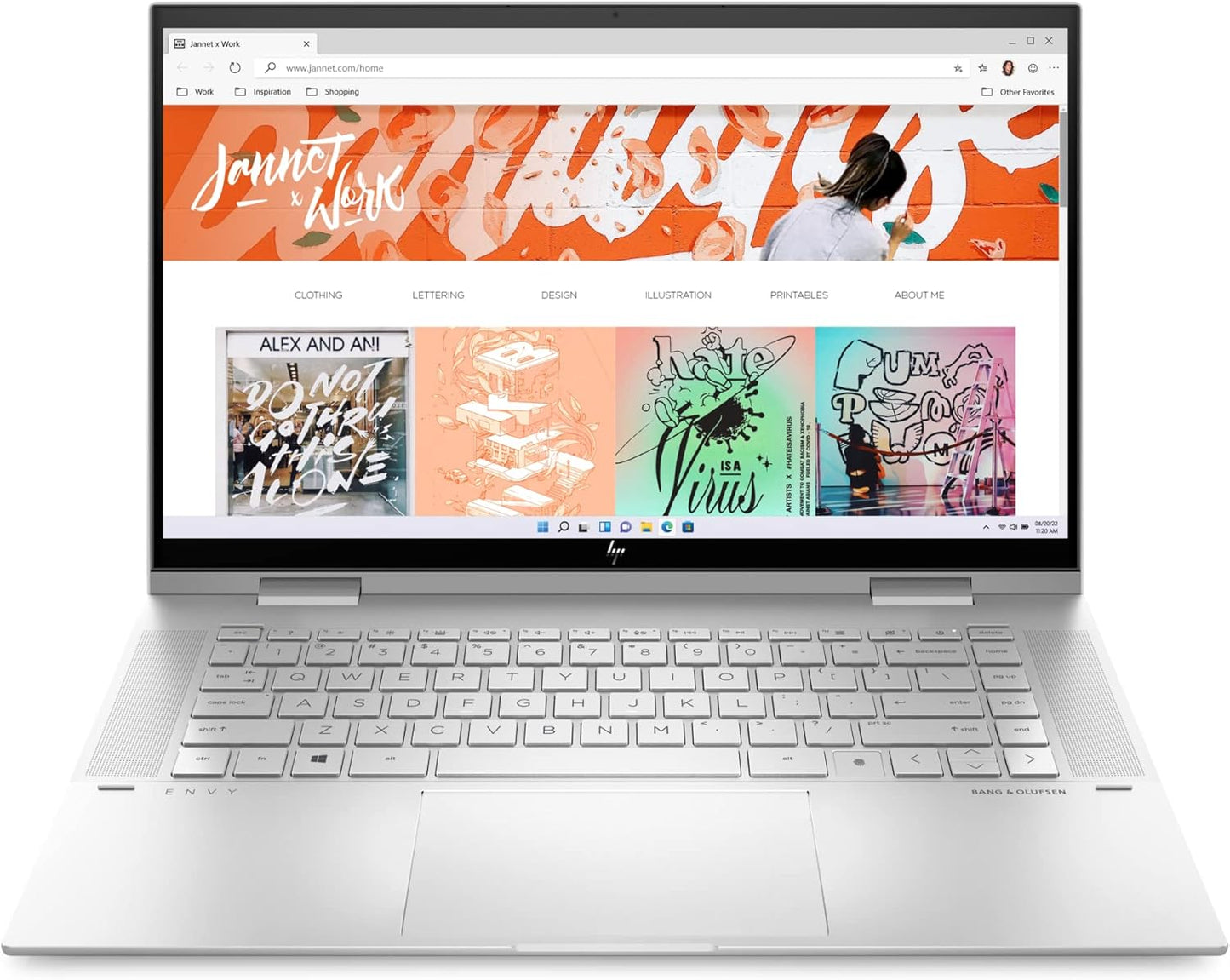 HP 677J0UA#ABA Envy x360 15" Laptop i7 1TB SSD