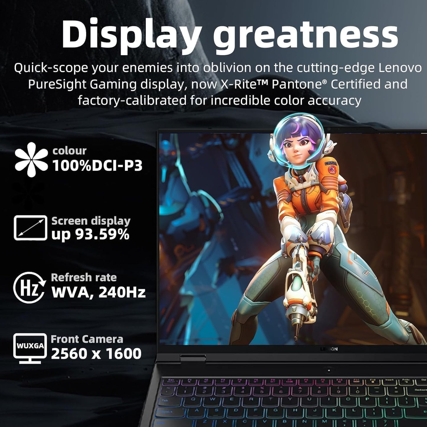 Lenovo Legion Pro 7i Gen 9: RTX 4080, i9, 240Hz Gaming Laptop