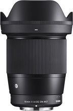 Sigma 402965 16mm f/1.4 DC DN Sony E Lens