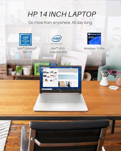 HP hp 14 laptop Quad-Core 16GB 384GB SSD