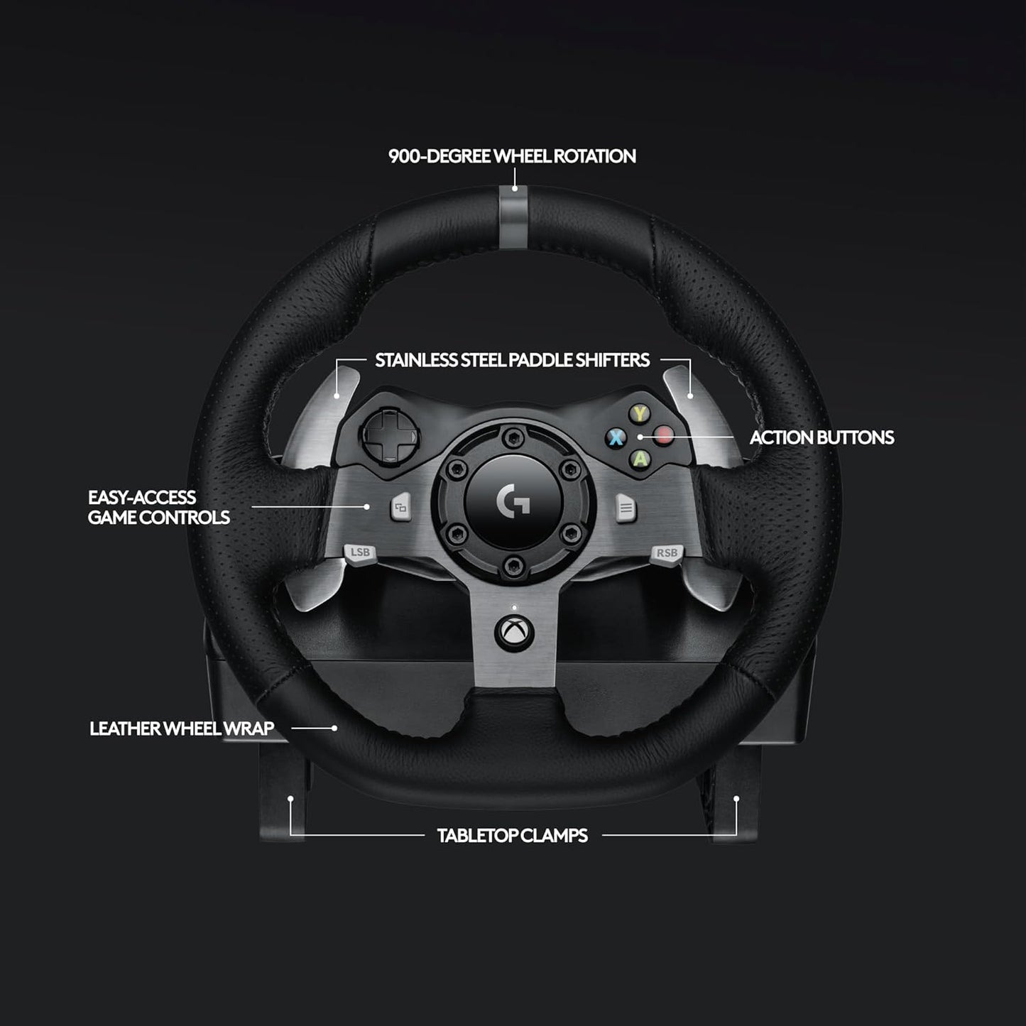Logitech G920 Driving Force Racing Wheel Xbox/PC