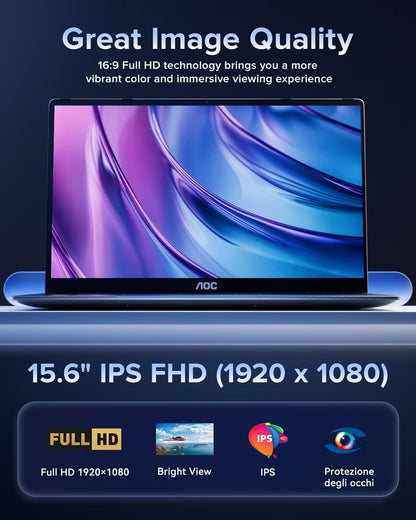 AOC AX15 15.6" FHD Gaming Laptop