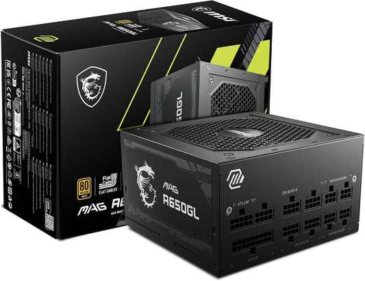 MSI MAG A650GL 650W 80+ Gold PSU