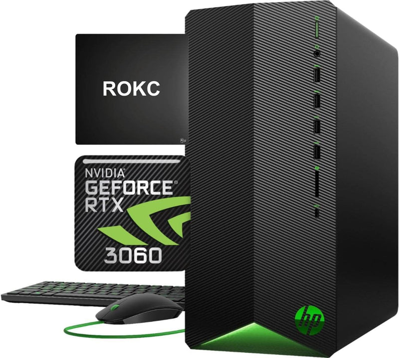 HP RTX 3060 Pavilion Gaming Desktop PC 32GB 1TB SSD — main product image