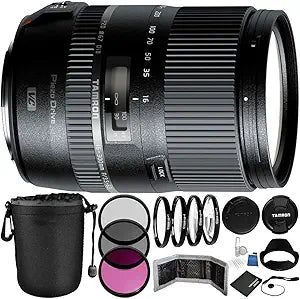 Tamron AFB016N-7001 16-300mm Nikon Lens Bundle