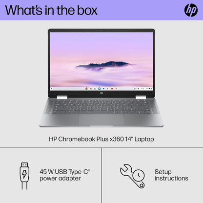 HP 9P989UA#ABA Chromebook Plus x360 14" Touch