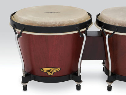 Latin Percussion CP221-DW Cosmic Bongos Dark Wood 6/7"