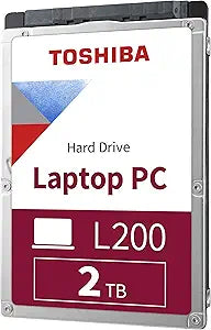 Toshiba HDWL120XZSTA L200 2TB 2.5" Internal Hard Drive