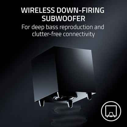 Razer RZ05-04740100-R3U1 Nommo V2 Pro Wireless Gaming Speakers